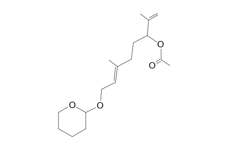 2,6-Dimethyl-3-acetoxy-8-[2'-(tetrahydropyranyl)oxy]octa-1,6(E)-diene