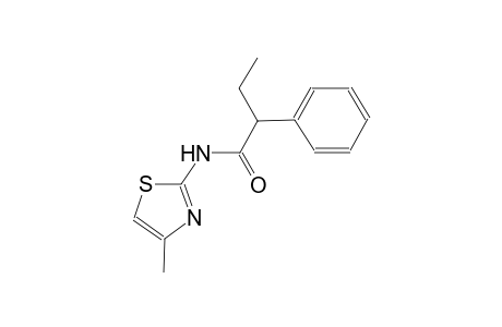 N-(4-methyl-1,3-thiazol-2-yl)-2-phenylbutanamide