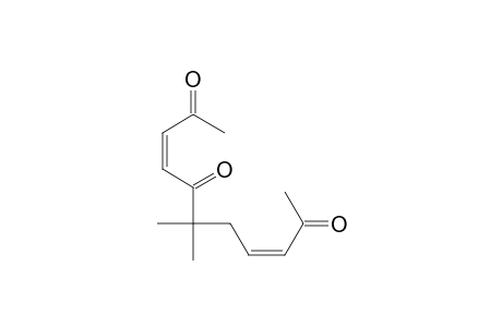 3,8-Undecadiene-2,5,10-trione, 6,6-dimethyl-, (Z,Z)-