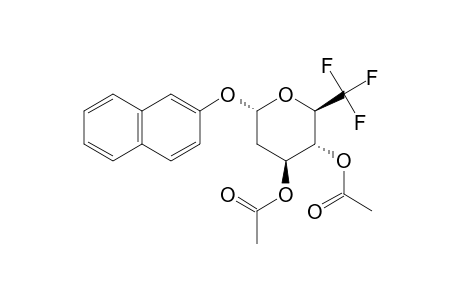 NAPHTHALEN-2'-YL-3,4-DI-O-ACETYL-2,6-DIDEOXY-6,6,6-TRIFLUORO-ALPHA-DL-ARABINO-HEXOPYRANOSIDE