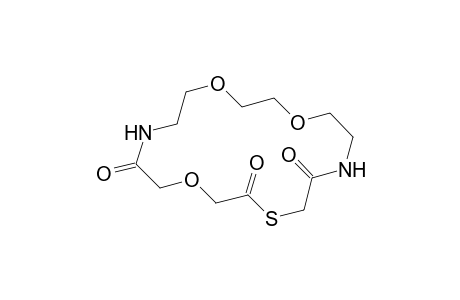 1,4,10-Trioxa-13-thia-7,16-diazacyclooctadecane-8,12,15-trione