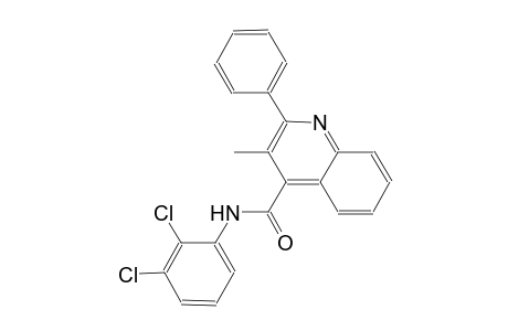 N-(2,3-dichlorophenyl)-3-methyl-2-phenyl-4-quinolinecarboxamide