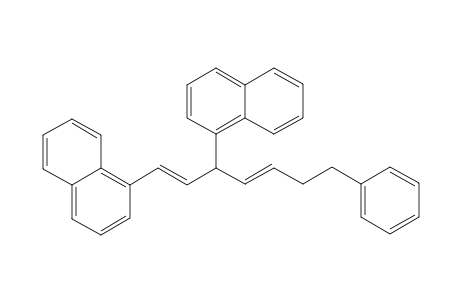 1,1'-((1E,4E)-7-phenylhepta-1,4-diene-1,3-diyl)dinaphthalene
