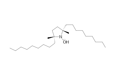 cis-2,5-Dimethyl-2,5-dinonyltetrahydropyrrole-1-oxyl