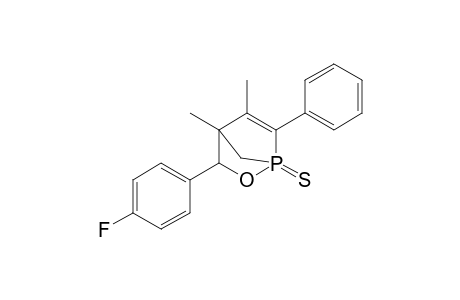 3-(4-Fluorophenyl)-6-phenyl-4,5-dimethyl-1-phospha-2-oxanorborn-5-ene sulfide