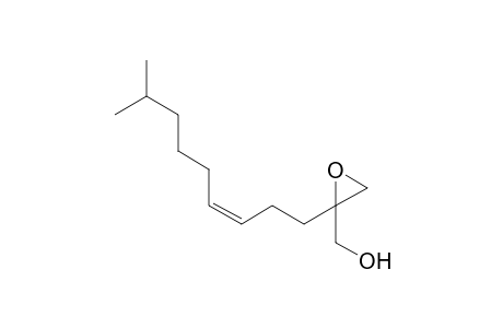 1,2-Epoxy-10-methyl-2-(hydroxymethyl)-5-(Z)-undecene