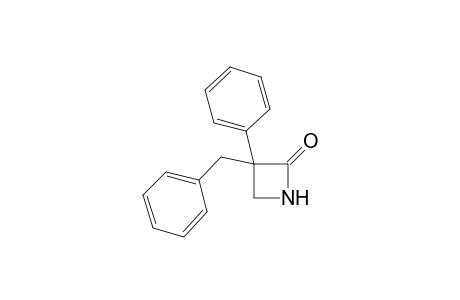 3-benzyl-3-phenyl-2-azetidinone