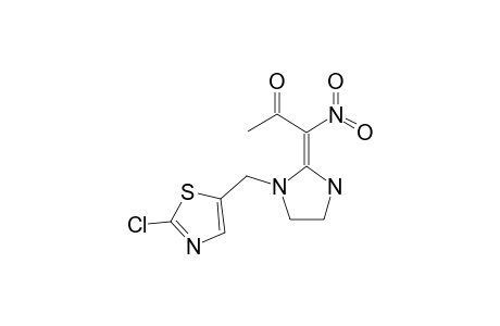 (E)-1-(1-((2-Chlorothiazol-5-yl)methyl)imidazolidin-2-ylidene)-1-nitropropan-2-one