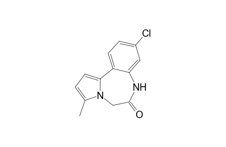 9-Chloro-3-methyl-5H-pyrrolo[1,2-d][1,4]benzodiazepin-6(7H)-one