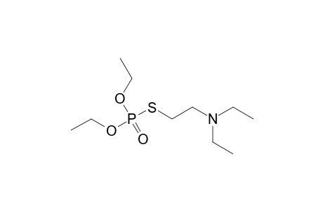 (2-Diethylamino)ethylphosphorothioic acid O,O-diethyl ester