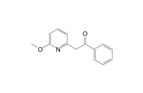 2-(6-Methoxy-2-pyridinyl)-1-phenylethanone