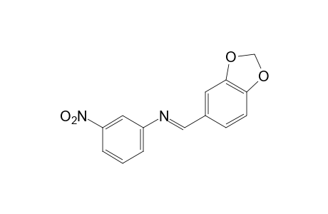 m-nitro-N-piperonylideneaniline