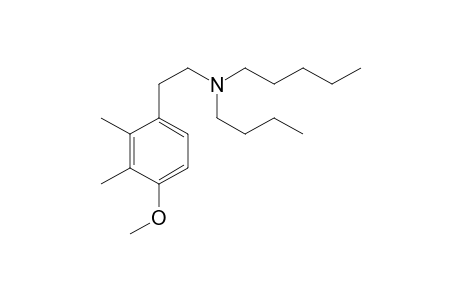 N-Butyl-N-pentyl-2,3-dimethyl-4-methoxyphenethylamine