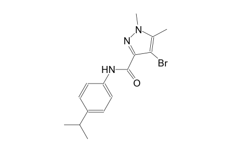 4-bromo-N-(4-isopropylphenyl)-1,5-dimethyl-1H-pyrazole-3-carboxamide