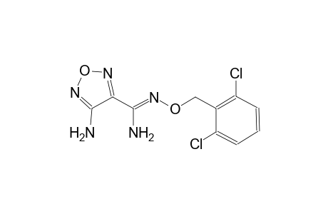 4-amino-N'-[(2,6-dichlorobenzyl)oxy]-1,2,5-oxadiazole-3-carboximidamide