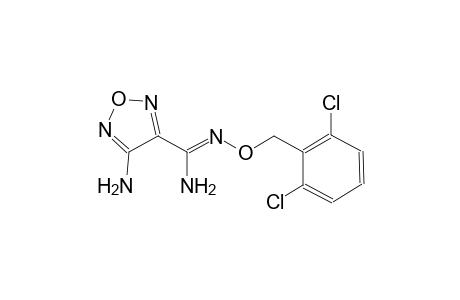 4-amino-N'-[(2,6-dichlorobenzyl)oxy]-1,2,5-oxadiazole-3-carboximidamide