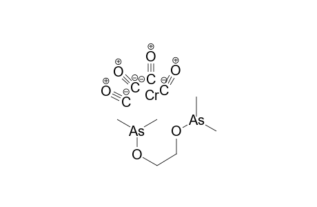 Chromium 2-dimethylarsanyloxyethoxy(dimethyl)arsane tetracarbonyl