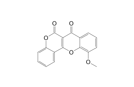 6H,7H-[1]Benzopyrano[4,3-b][1]benzopyran-6,7-dione, 11-methoxy-