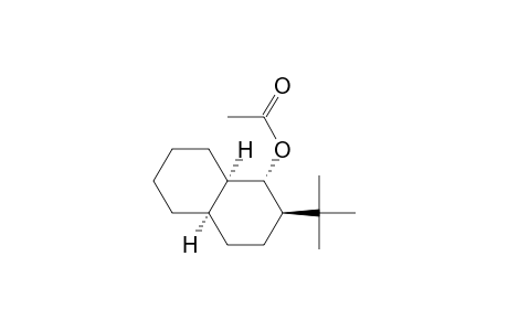 1-Naphthalenol, 2-(1,1-dimethylethyl)decahydro-, acetate, (1.alpha.,2.beta.,4a.alpha.,8a.alpha.)-