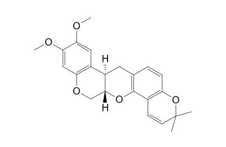 (+-)-trans-12-Deoxo-12,12-dihydroisorotoxenone