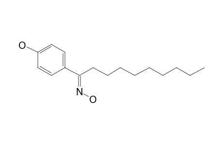 p-Hydroxyphenyl nonyl ketone oxime