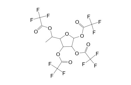 L-(-)-fucofuranose, tetrakis(trifluoroacetate) (isomer 1)