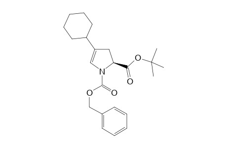 1-Benzyl 2-tert-butyl (2S)-4-cyclohexyl-2,3-dihydro-1H-pyrrole-1,2-dicarboxylate
