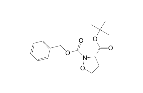 2,3-Isoxazolidinedicarboxylic acid, 3-(1,1-dimethylethyl) 2-(phenylmethyl) ester, (S)-