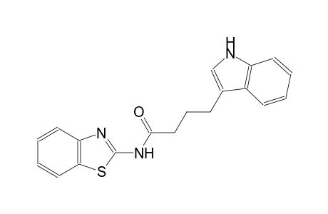 1H-indole-3-butanamide, N-(2-benzothiazolyl)-