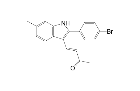 (3E)-4-[2-(4-Bromophenyl)-6-methyl-1H-indol-3-yl]but-3-en-2-one