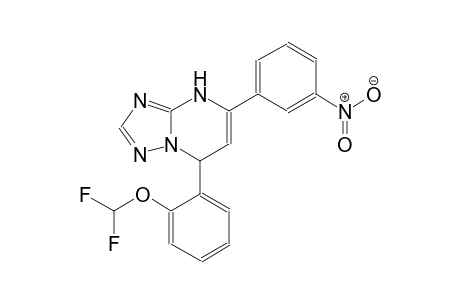 difluoromethyl 2-[5-(3-nitrophenyl)-4,7-dihydro[1,2,4]triazolo[1,5-a]pyrimidin-7-yl]phenyl ether