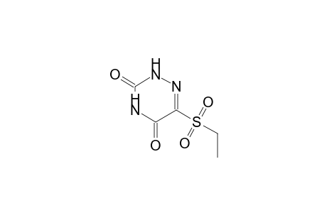 1,2,4-triazine-3,5(2H,4H)-dione, 6-(ethylsulfonyl)-