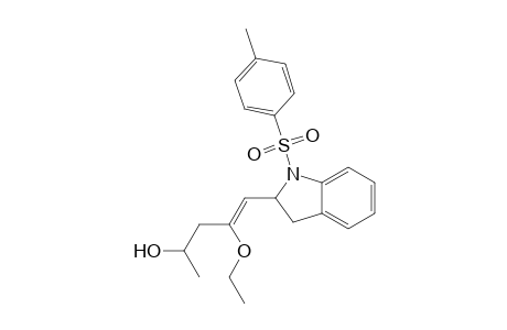 2-(2-Ethoxy-4-hydroxypent-1-enyl)-1-tosylindoline