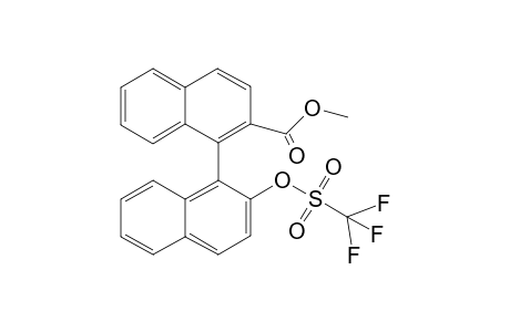 Methyl 2'-[(trifluoromethyl)sulfonyl]-1,1'-binaphthalene-2-carboxylate