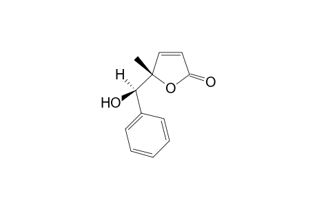 (5S*,1'R*)-5-(1'-Hydroxyphenylmethyl)-5-methyl-5H-furan-2-one