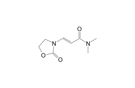 (E)-N,N-Dimethyl-3-(2-oxo-oxazolidin-3-yl)acrylamide