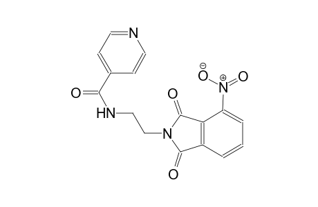 N-[2-(4-nitro-1,3-dioxo-1,3-dihydro-2H-isoindol-2-yl)ethyl]isonicotinamide