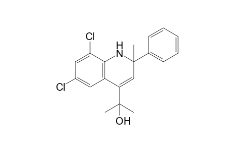 2-(6,8-dichloro-2-methyl-2-phenyl-1H-quinolin-4-yl)-2-propanol