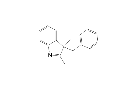 3H-Indole, 2,3-dimethyl-3-(phenylmethyl)-