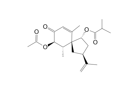 (3R,4S,5R,7S,9R)-3-ACETOXY-9-(2-METHYLPROPYONYLOXY)-SOLAVETIVONE