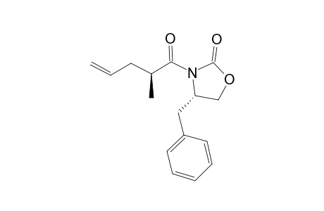 (S)-4-Benzyl-3-((S)-2-methylpent-4-enoyl)oxazolidin-2-one