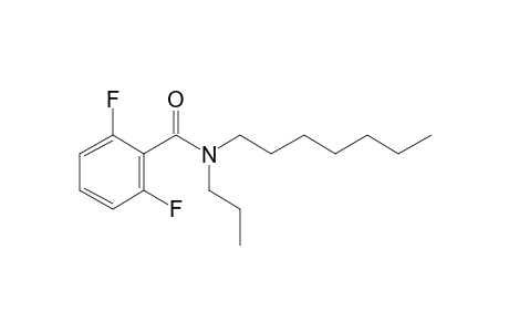 Benzamide, 2,6-difluoro-N-propyl-N-heptyl-