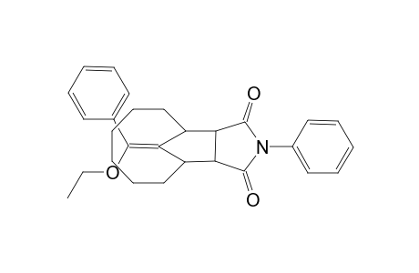 11-(.alpha.-ethoxybenzylidene)-N-phenylbicyclo[6.2.1]undeca-9,10-dicarboxyimide