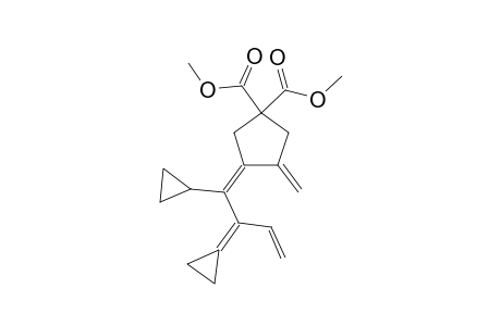 DIMETHYL-3-[(Z)-1'-CYCLOPROPYL-2'-CYCLOPROPYLIDENE-3'-BUTENYLIDENE]-4-METHYLENE-1,1-CYCLOPENTANEDICARBOXYALATE