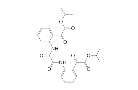 Benzeneacetic acid, 2,2'-[(1,2-dioxo-1,2-ethanediyl)diimino]bis[.alpha.-oxo-, bis(1-methylethyl) ester
