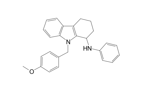 9-(4-Methoxybenzyl)-1-phenylamino-1,2,3,4-tetrahydro-9H-carbazole