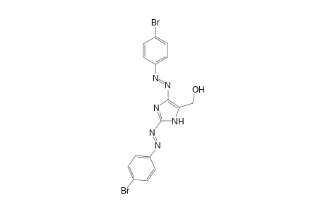 2,(4(5)-bis[(4'-Bromophenyl)diazenyl]-imidazole-4(5)-methanol