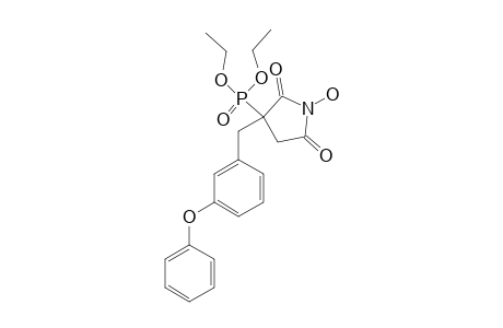 DIETHYL-[1-HYDROXY-3-(3-PHENOXYBENZYL)-2,5-DIOXOPYRROLIDIN-3-YL]-PHOSPHONATE