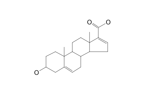 3.alpha.-Hydroxy-5,16-androstadiene-17-carboxylic acid