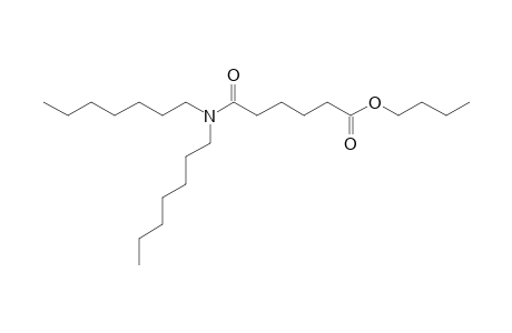 Adipic acid, monoamide, N,N-diheptyl-, butyl ester